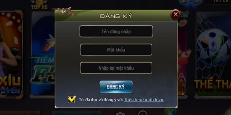 Chỉ với 3-5 phút, bạn đã có thể sở hữu ngay cho mình một tài khoản game tại nhà cái